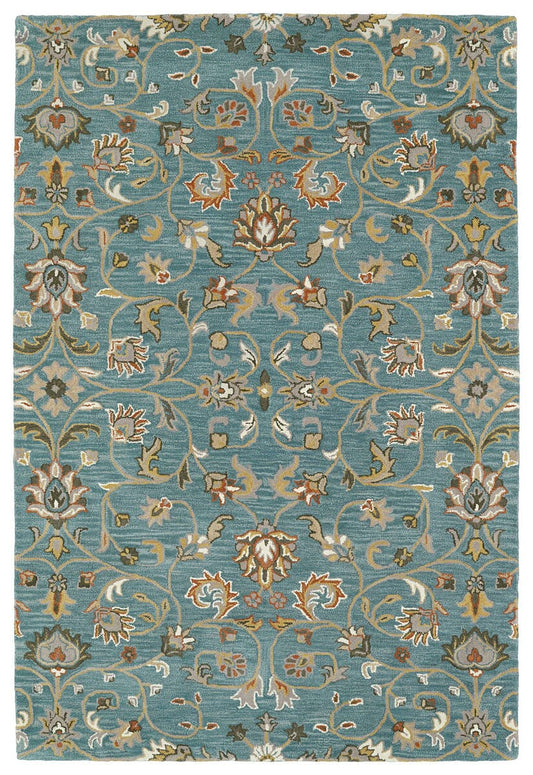 Kaleen Middleton Mid05 Turquoise (78) Area Rug