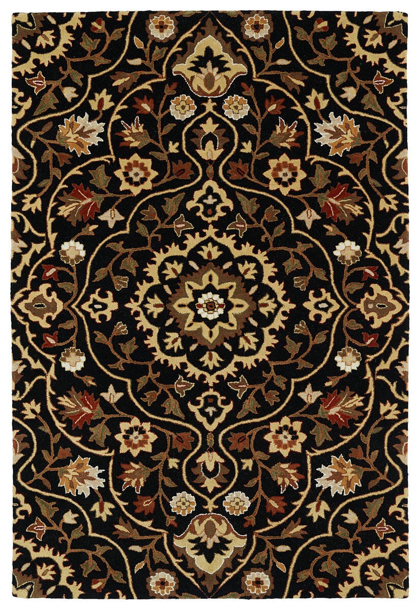 Kaleen Middleton Mid06 Black (02) Area Rug