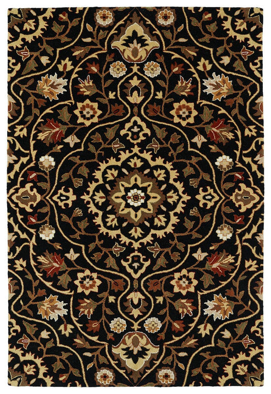 Kaleen Middleton Mid06 Black (02) Area Rug