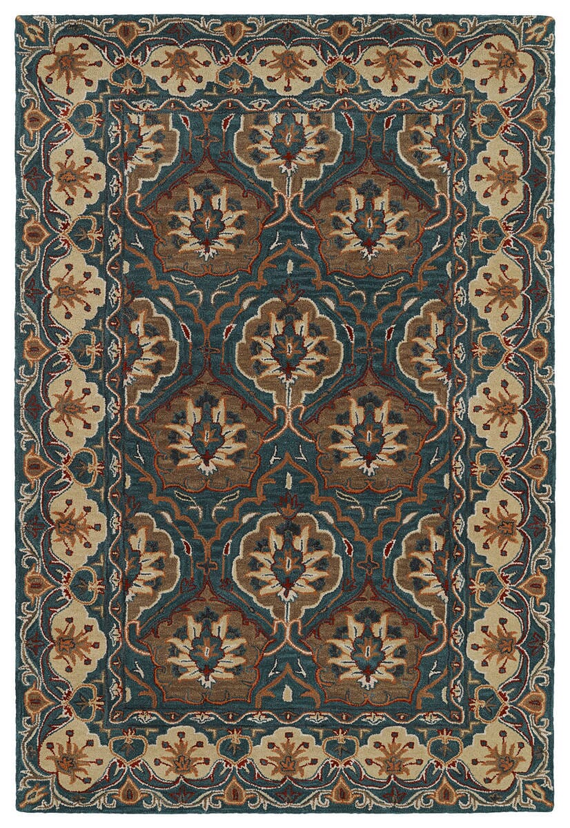 Kaleen Middleton Mid07 Teal (91) Area Rug