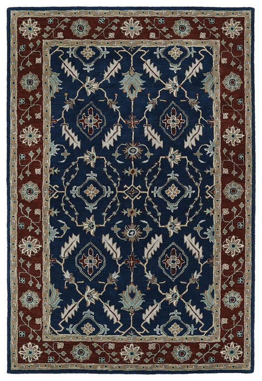 Kaleen Middleton Mid10 Navy (22) Area Rug