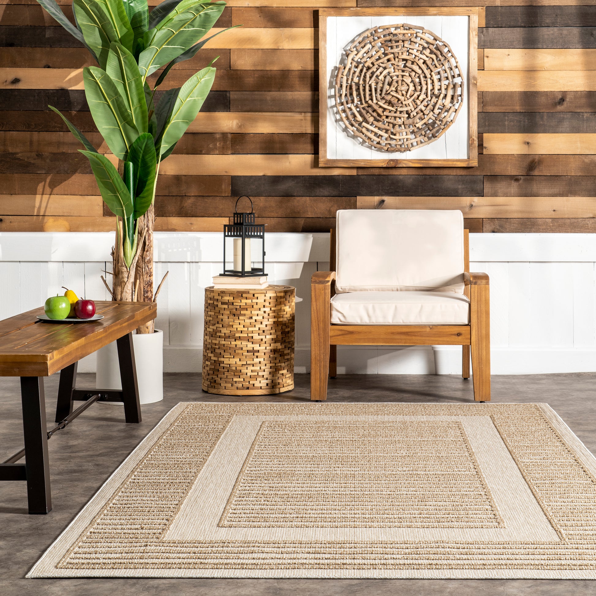 Nuloom Rickie Solid Nri2220A Beige Area Rug