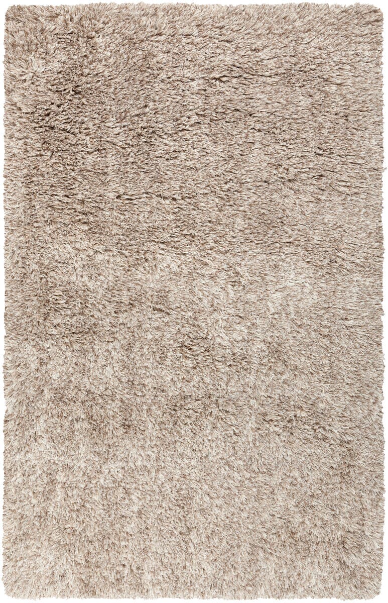 Surya Milan Mil-5001 Cream, Wheat, Taupe Shag Area Rug