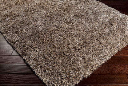 Surya Milan Mil-5002 Charcoal, Camel, Beige, Wheat Shag Area Rug