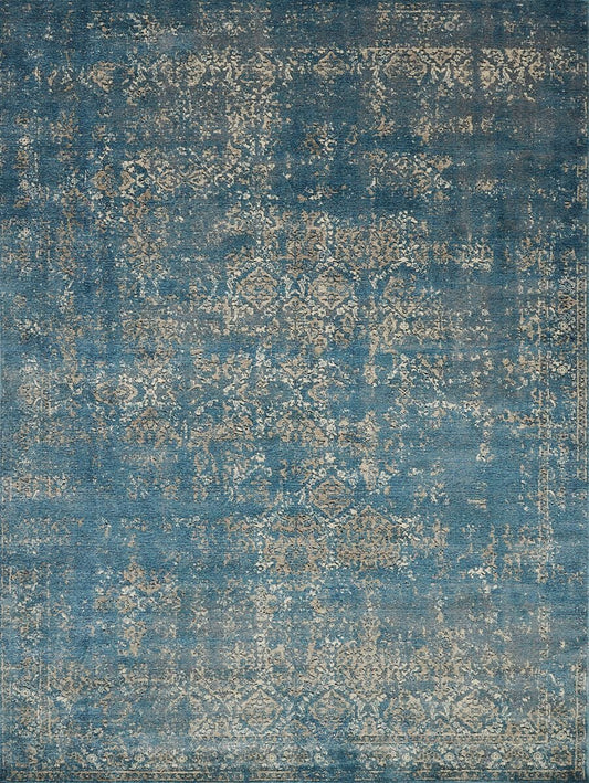 Loloi Millennium Mv-05 Blue / Taupe Vintage / Distressed Area Rug