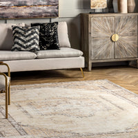 AreaRugs.com Wavaj Nwa1166A Light Gray Area Rug