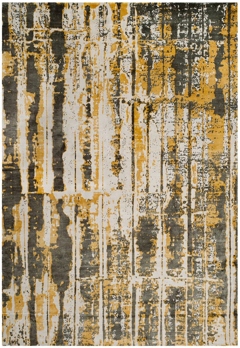 Safavieh Mirage Mir267A Grey / Yellow Organic / Abstract Area Rug