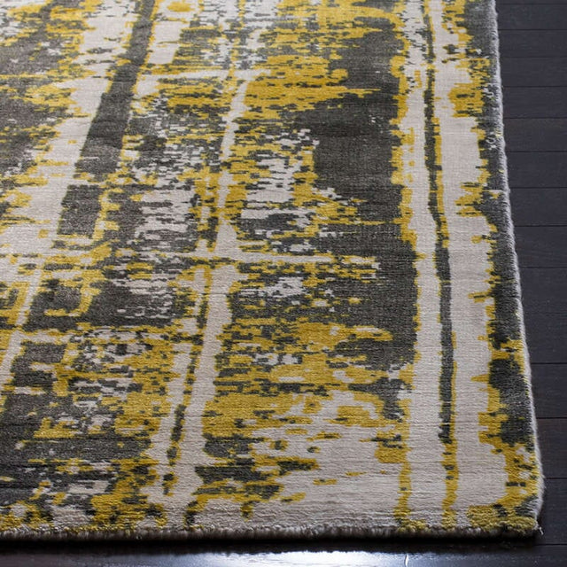 Safavieh Mirage Mir267A Grey / Yellow Rugs.