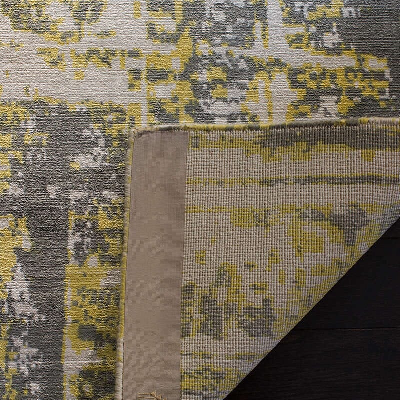 Safavieh Mirage Mir267A Grey / Yellow Organic / Abstract Area Rug