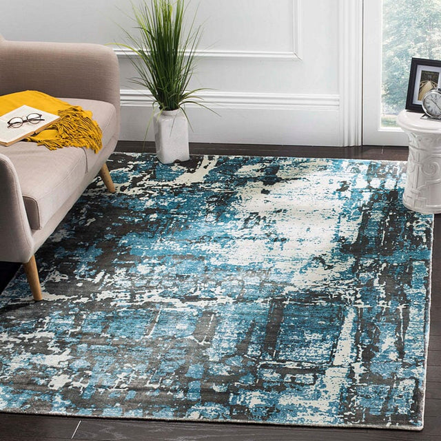 Safavieh Mirage Mir268A Blue / Grey Rugs.