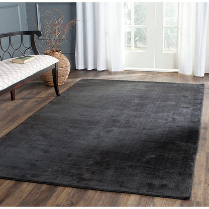 Safavieh Mirage Mir331A Black Solid Color Area Rug