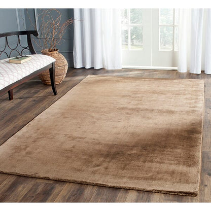 Safavieh Mirage Mir331B Brown Solid Color Area Rug