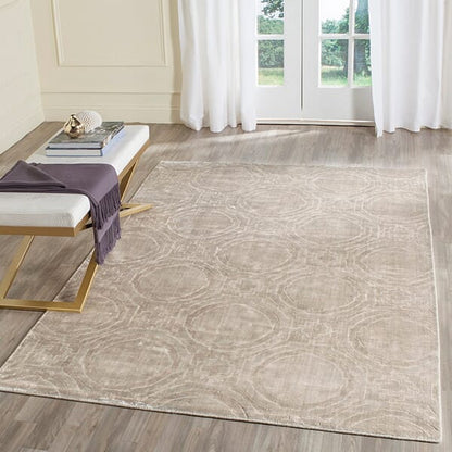 Safavieh Mirage Mir337C Silver Geometric Area Rug