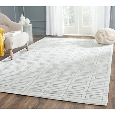 Safavieh Mirage Mir523B Silver Solid Color Area Rug