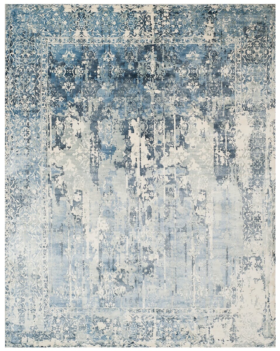 Safavieh Mirage Mir551B Ivory / Blue Organic / Abstract Area Rug