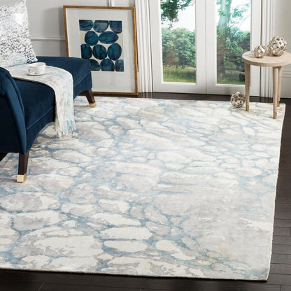 Safavieh Mirage Mir722G Turquoise / Ivory Organic / Abstract Area Rug