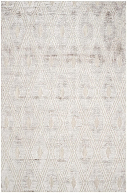 Safavieh Mirage Mir851B Silver Geometric Area Rug