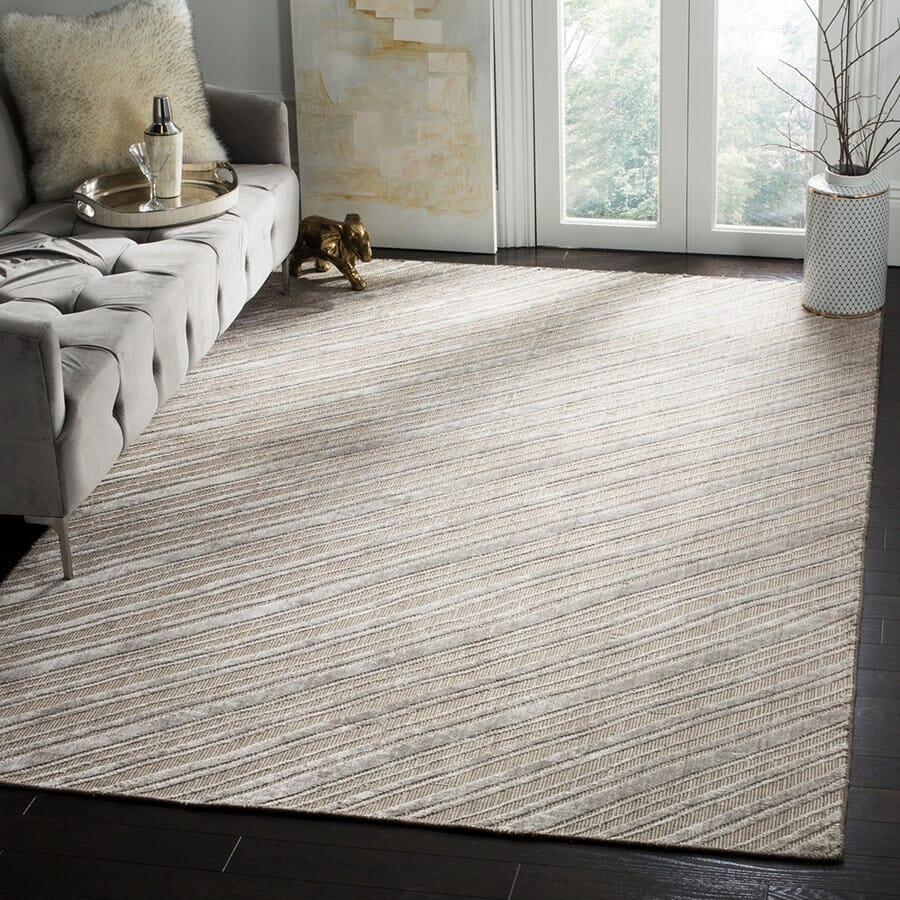 Safavieh Mirage Mir853A Grey Striped Area Rug