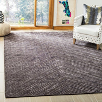 Safavieh Mirage Mir854B Charcoal Solid Color Area Rug