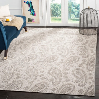 Safavieh Mirage Mir855A Grey Damask Area Rug