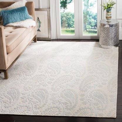 Safavieh Mirage Mir855C Light Blue Damask Area Rug