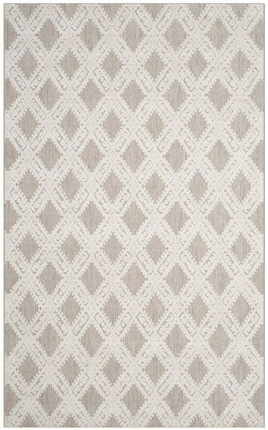 Safavieh Mirage Mir901A Silver / Ivory Geometric Area Rug