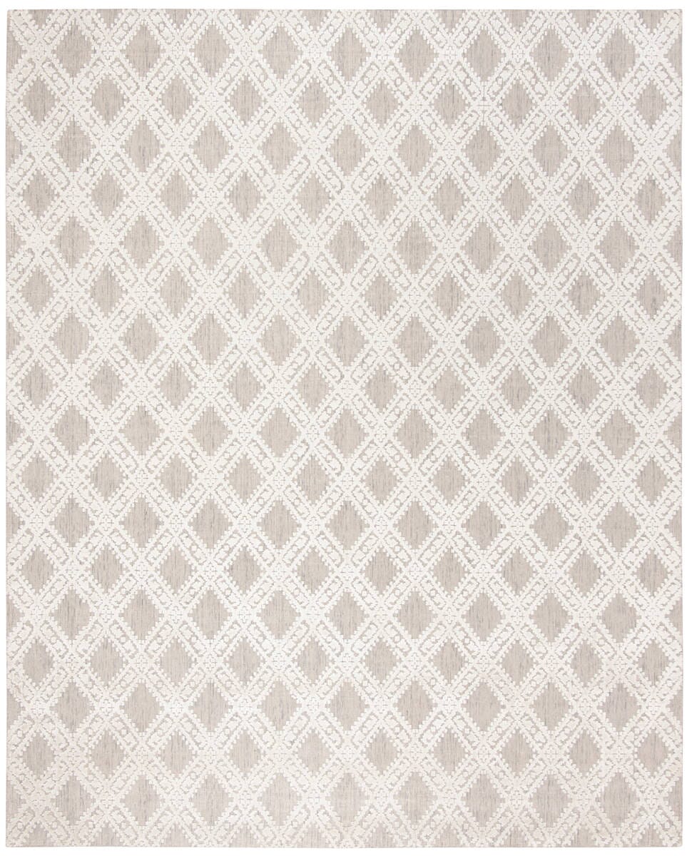 Safavieh Mirage Mir901A Silver / Ivory Geometric Area Rug