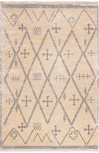 Nuloom Chantal Tribal Trellis Nch3487A Beige Area Rug