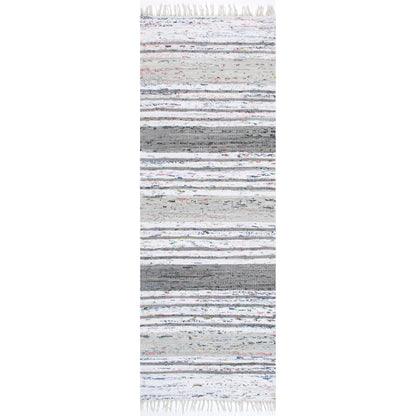 Nuloom Seraphina Mottled Stipe Nse2792A Gray Area Rug