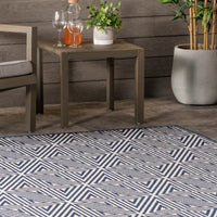 Nuloom Harvey Trellis Nha1777D Navy Area Rug