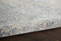 Nourison Lustrous Weave Luw04 Blue/Grey Area Rug