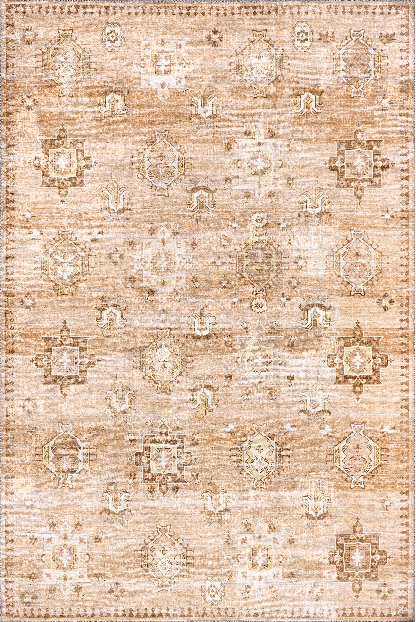 AreaRugs.com Wavaj Nwa1175B Blush Area Rug