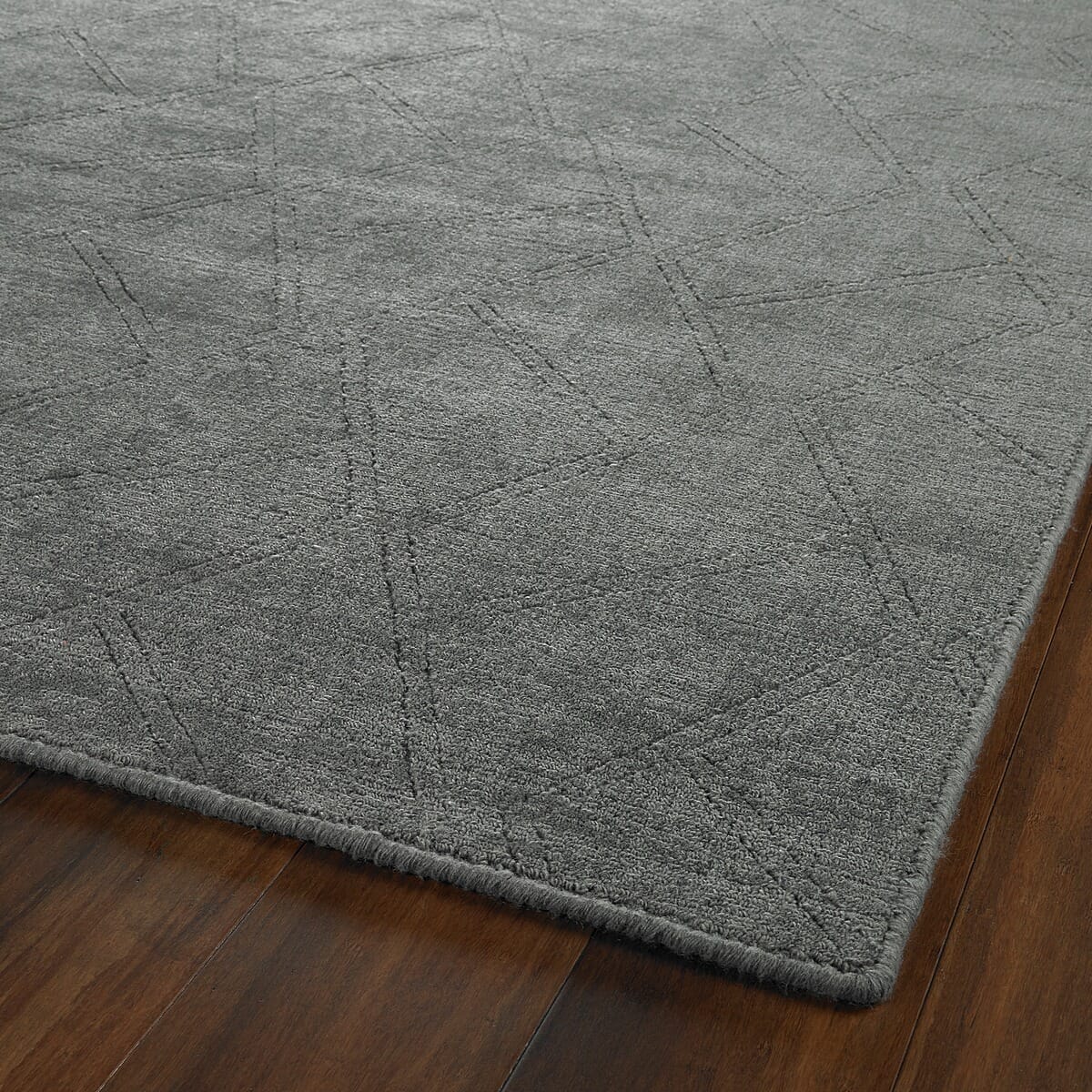 Kaleen Minkah Mkh04-38 Charcoal Area Rug