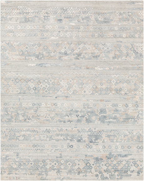 Surya Makalu Mkl-2303 Pale Blue, Medium Gray, Sage, Light Gray Rugs.