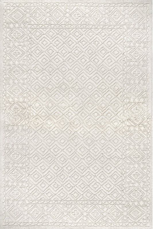 Nuloom Madisyn Nma3306A Ivory Area Rug