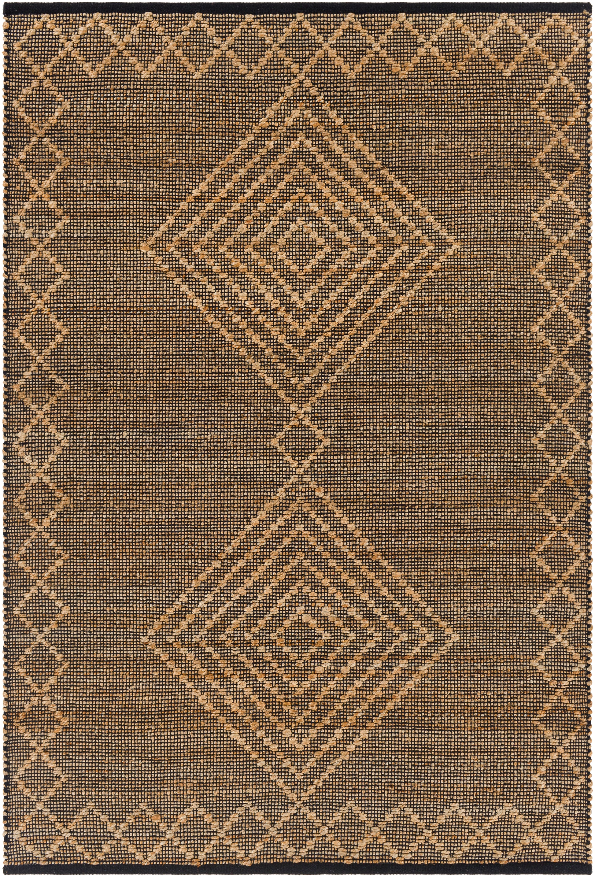 Surya Mallorca Mlc-2300 Black, Tan Area Rug