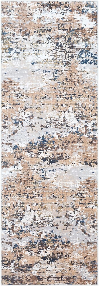 Surya Milano Mln-2300 Light Gray, Ivory, Dark Brown Rugs.
