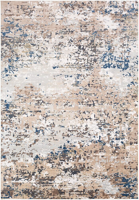Surya Milano Mln-2300 Light Gray, Ivory, Dark Brown Rugs.
