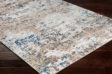 Surya Milano Mln-2300 Light Gray, Ivory, Dark Brown Rugs.
