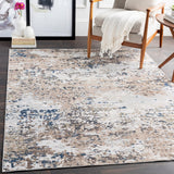 Surya Milano Mln-2300 Light Gray, Ivory, Dark Brown Rugs.
