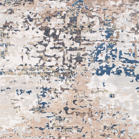 Surya Milano Mln-2300 Light Gray, Ivory, Dark Brown Rugs.