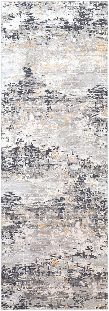 Surya Milano Mln-2301 Light Gray, Medium Gray, Tan, White Organic / Abstract Area Rug