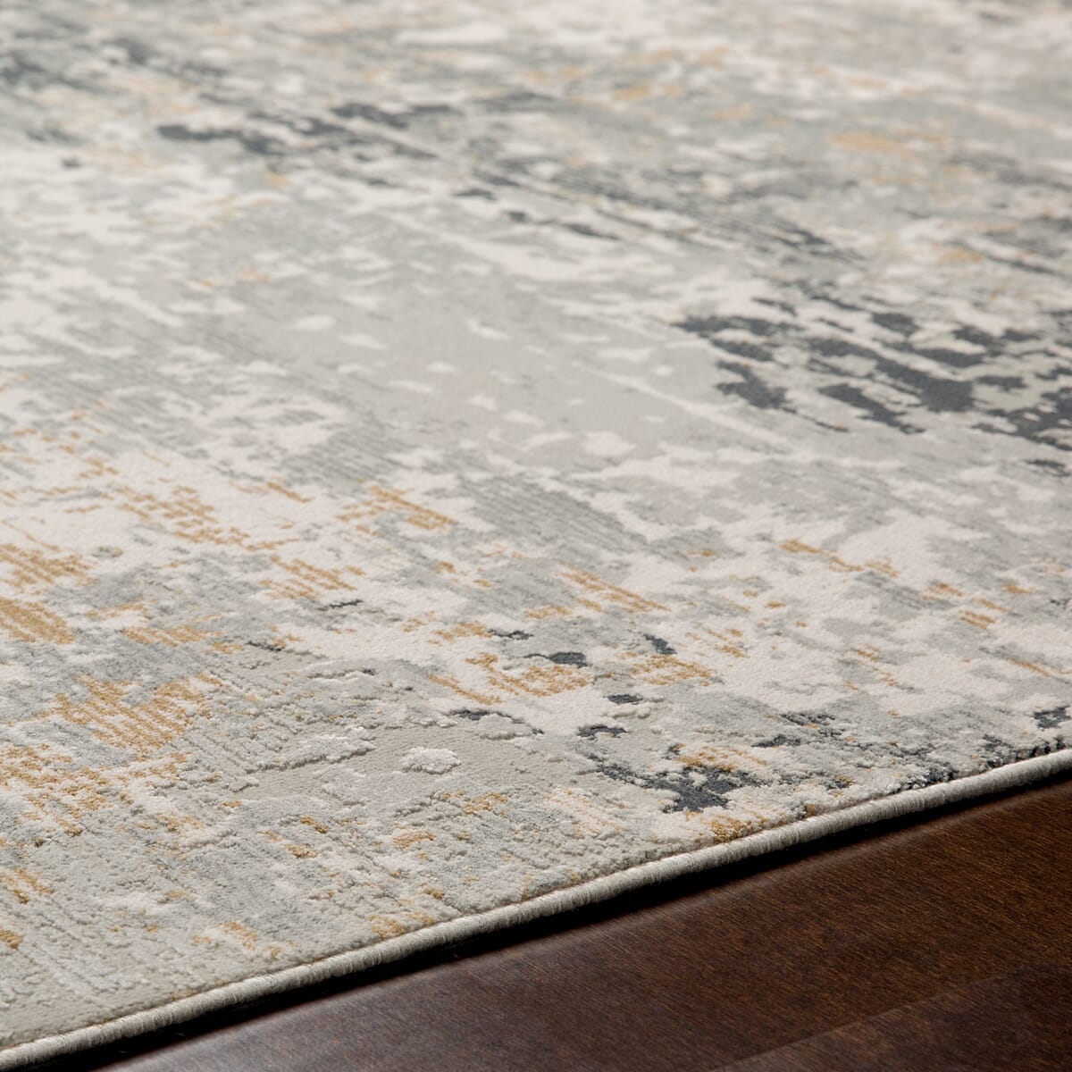 Surya Milano Mln-2301 Light Gray, Medium Gray, Tan, White Rugs.