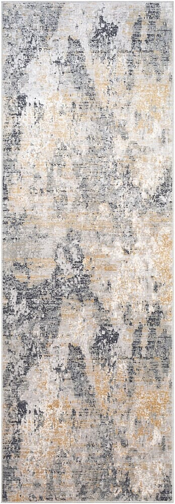 Surya Milano Mln-2303 Light Gray, Charcoal, Tan Organic / Abstract Area Rug