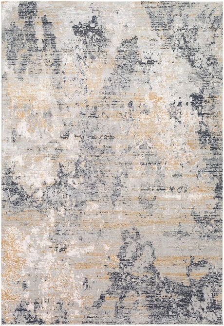 Surya Milano Mln-2303 Light Gray, Charcoal, Tan Rugs.