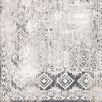 Surya Milano Mln-2307 Light Gray, Charcoal, Medium Gray, White Area Rug