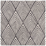 Safavieh Micro-Loop Mlp151H Charcoal / Ivory Rugs.