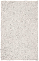 Safavieh Micro-Loop Mlp152F Grey / Ivory Rugs.