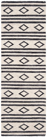 Safavieh Micro Loop Mlp153A Ivory/Charcoal Rug.