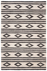 Safavieh Micro Loop Mlp153A Ivory/Charcoal Rug.